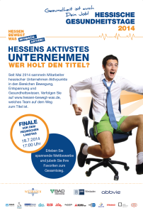 Gesundheitstage-Poster-Mitmachaktion-2014-Healthcare-PR