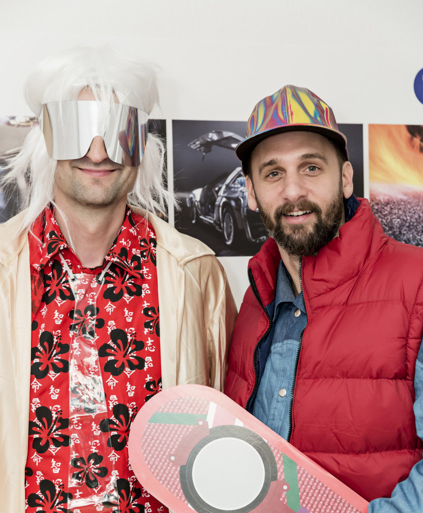 Inspiration-Jam-Zukunft-der-Kommunikation-Doc-Brown-Marty-McFly-Fink-und-Fuchs