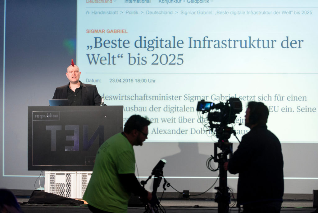 republica TEN Newsroom Digitale Gesellschaft Konferenz