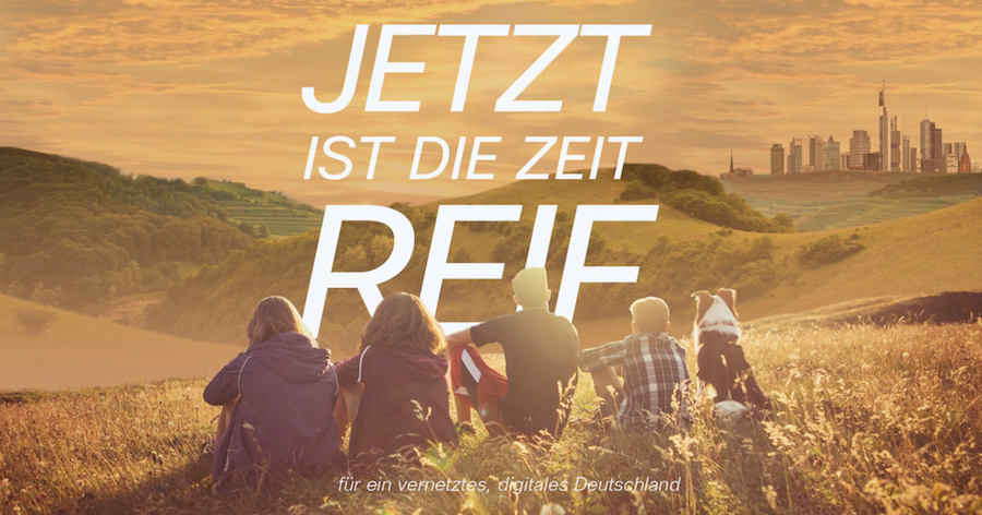 PR-Kampagne – „Jetzt ist die Zeit reif für ein digitales Deutschland!“