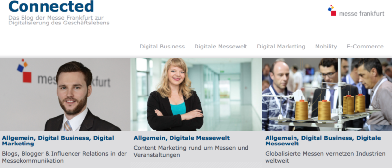 Mit Content Marketing zum digitalen Trendsetter im Messeumfeld