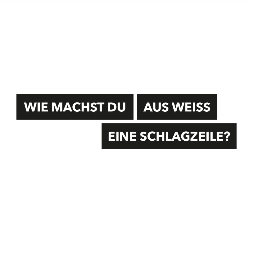 Employer Branding Kampagne Mach was draus. Komm in die Agentur