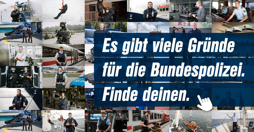 Imagefilm :"Es gibt viele Gründe für die Bundespolizei. Finde deinen."