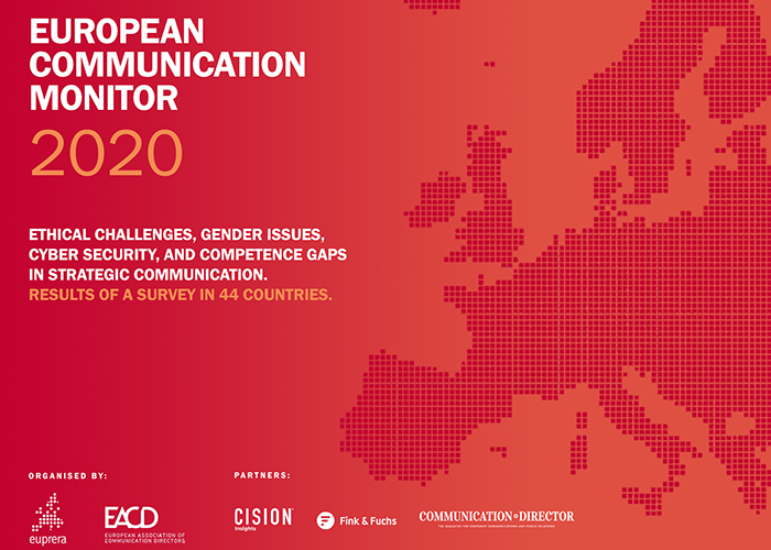 Frontcover 2020 European Communication Monitor